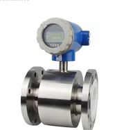 Corrosion Resistant Magnetic Flow Sensor , DN150 Electromagnetic Flow Transmitter OEM