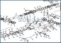 707-99-89200 jogo de reparação do selo do cilindro de 7079989200 braços para PC1000SE-1 KOMATSU