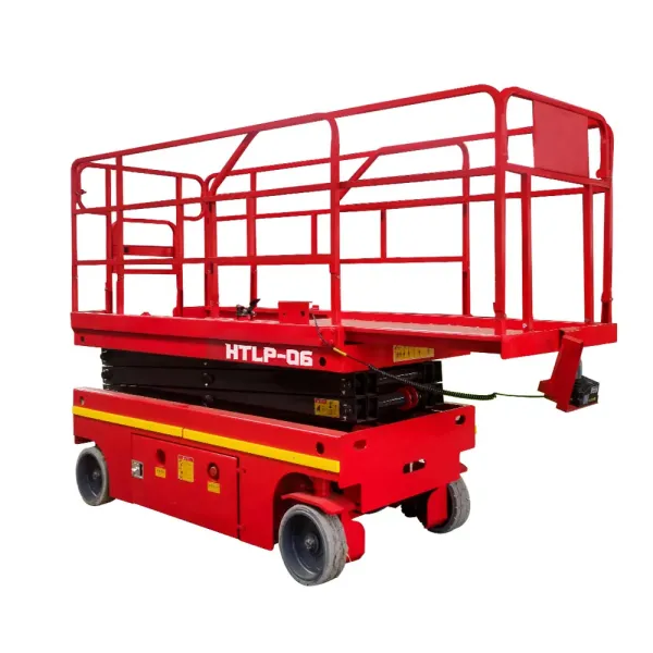 Chinese Factory Lifting Equipment Electric Self Propelled Hydraulic Aerial Work Platform Scissor Lift Table Platform
