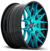 20inch bordea el negro brillante trabajado a máquina para los bordes forjados borde de Audi S4 /Car hechos de 6061-T6
