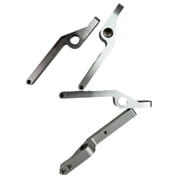 5-Axis Steel CNC Machining Parts with ±0.002~0.005mm Tolerance for Aerodynamic Impeller Support