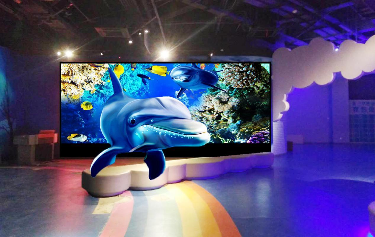 Low Ghosting Polarized 3D Display Tourist Attraction Immersive Cultural Exhibition Screen