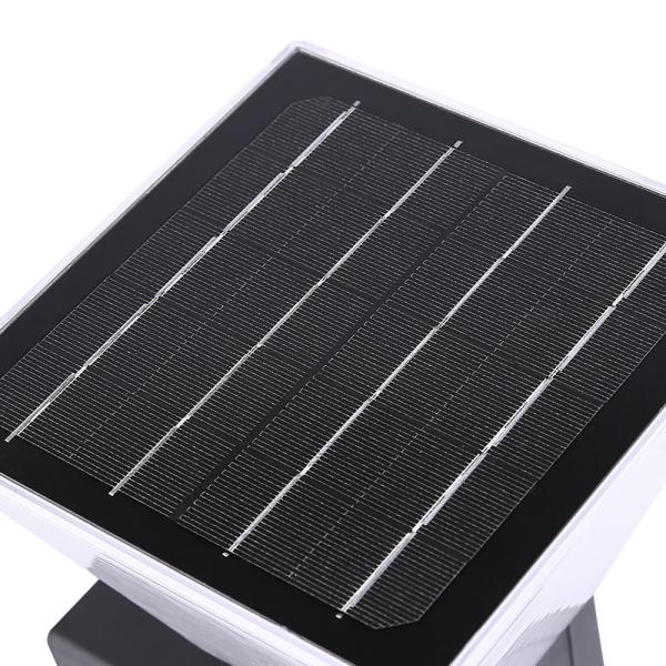 Lâmpada solar montada na parede com bateria de 3,2 V 6400 mAh