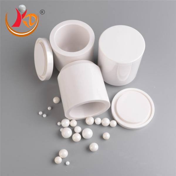 Ceramic Zirconia Ball Mill Jar with Smooth Surface for Grinding Metal Powders in Planetary ball mill