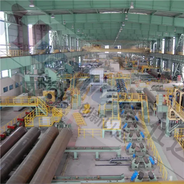 3LPE Coating Pipe Production Line with Pipe dia. 57-3400mm Blasting >2.5A and PE Thickness 2-3mm for Anti-Corrosion