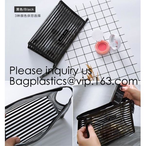 Cosmetic Bag Women Makeup Organizers Clear PVC Cosmetic Cases Toiletry Bag Purse Transparent Pouch,Tote Travel Toiletry