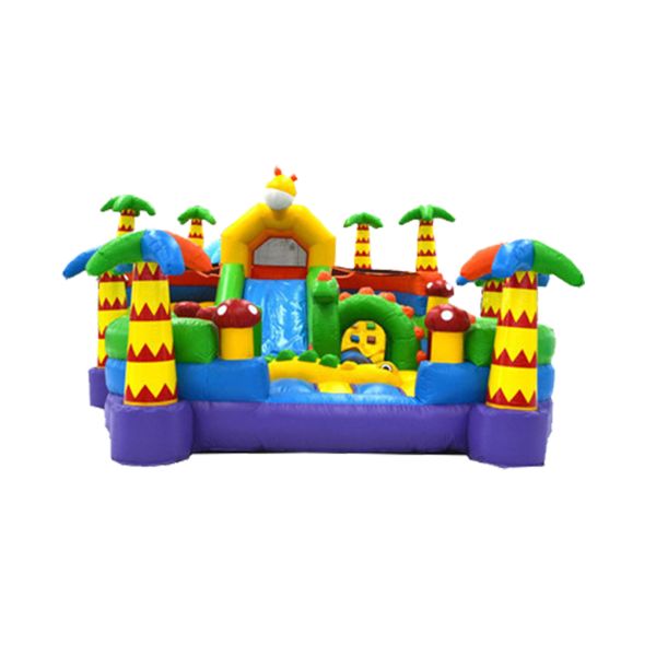 Lively Inflatable Castle: Kids' Happy Spot Adventure Customized