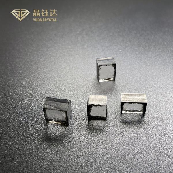 Cor retangular 8,0 de GHI diamantes ásperos de um CVD de 9,0 quilates para o anel de Enagement