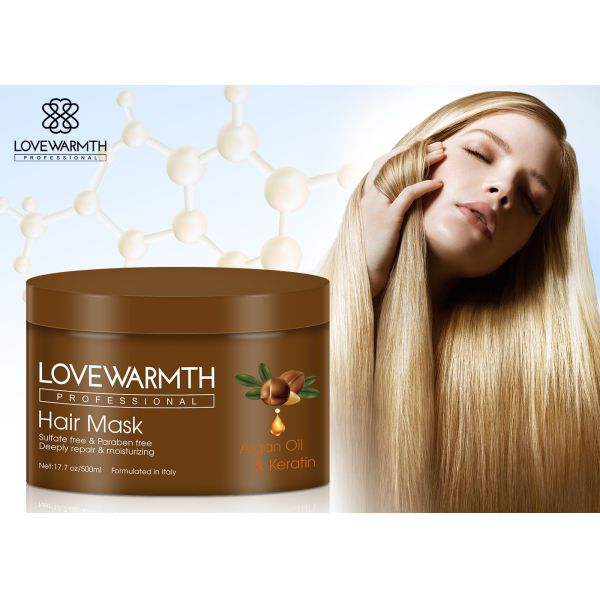Unisex Argan Oil Hair Mask Deeply Nourishing Conditioning Treatment Repair Damaged Hair Tip