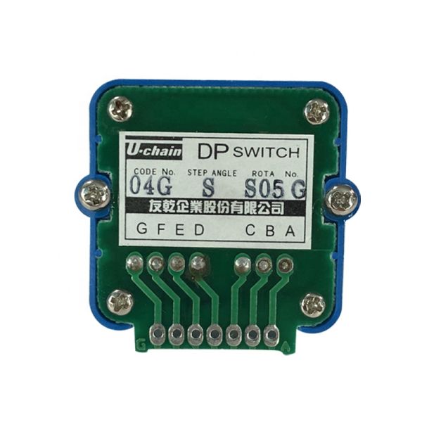U-Chain Rotary Switch Selector 01J 01N  02J 02N 4QN 21N Taiwan Band Switch Digital Code DP Series