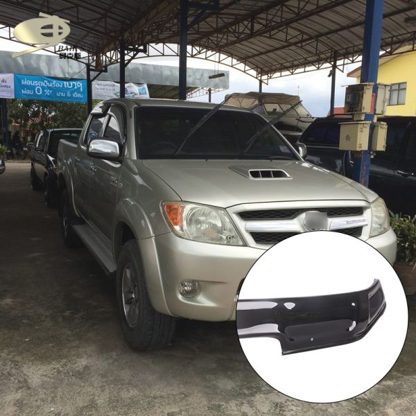 Clear Car Bonnet Guards For Toyota Hilux VIGO 2004-2010 Auto Bug Bonnet Deflector