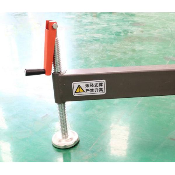 Aerial Work Platform Lifter For Painting Incline Aluminium Alloy Electric Hydraulic Mast Telescopic Lift