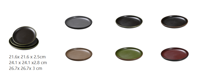 Indoor And Outdoor Threaded disc Melamine Dinnerware   Set Ecofriendly BPA Free Non Toxic Lightweight Durable Ideal For Cafes Hotels And Catering