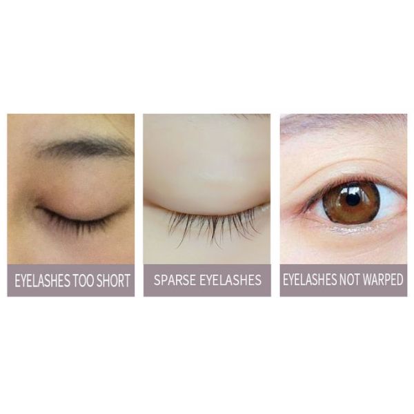 Cil permanent de cil de kit en gros bon marché d'ascenseur se courbant avec des outils de colle et de décapant de Rods pour le salon de beauté ou privé