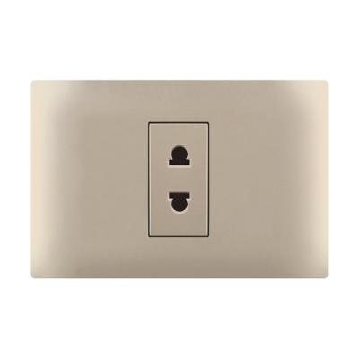 Flame Retardent PC American Power Socket , Household 15A 250V Two Hole Socket