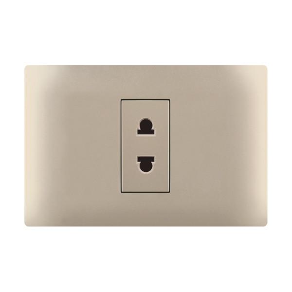 Flame Retardent PC American Power Socket , Household 15A 250V Two Hole Socket