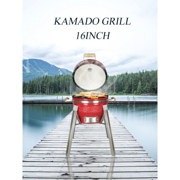 Fujian KIMSTONE Kamado Bbq Grill Ltd Ghost Slayer Gold Frame Kamado