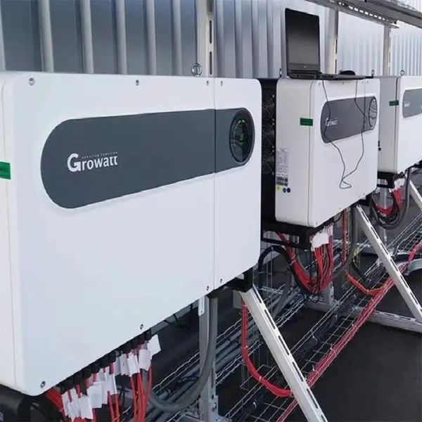 Hot Sale Growatt 50Kw 100Kw 110Kw Hybrid Solar Inverter On Off Grid For Project Application