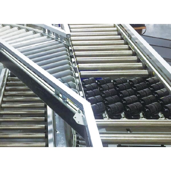 Carton Box Conveyor Sorting System Flexible Gravity Roller Conveyor System Logistics Sorting Warehouse Storage Rack