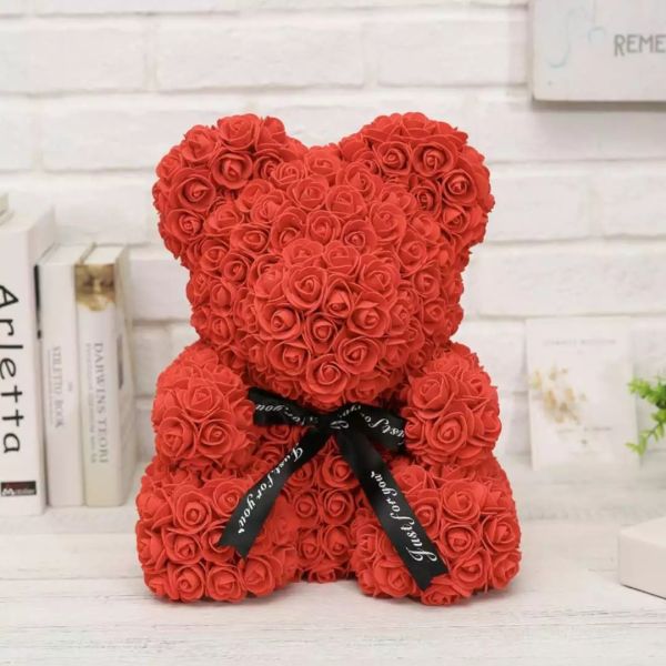 2020 Soap Teddy Roses Bear Flower with Gift Box for All Occasion