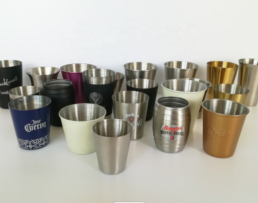 алюминиевые выпивая чашки 400ml вокруг персонализированного Tumbler вина