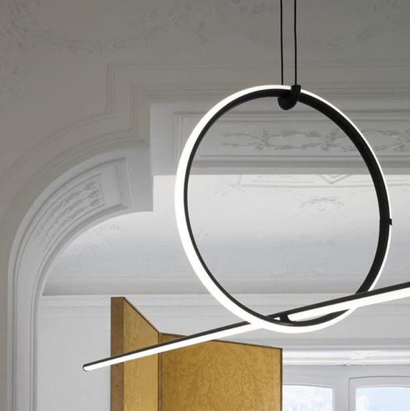 Creative Modern LED Pendant lights For Kitchen Room Living Room suspension minimalist chandelier(WH-MI-301)