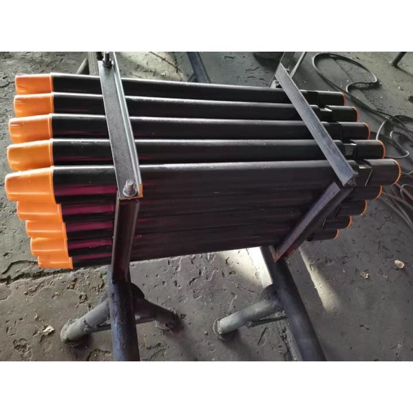 Hex. y taladro roscado Rod de la forma redonda para el taladro de roca, material del carburo de tungsteno