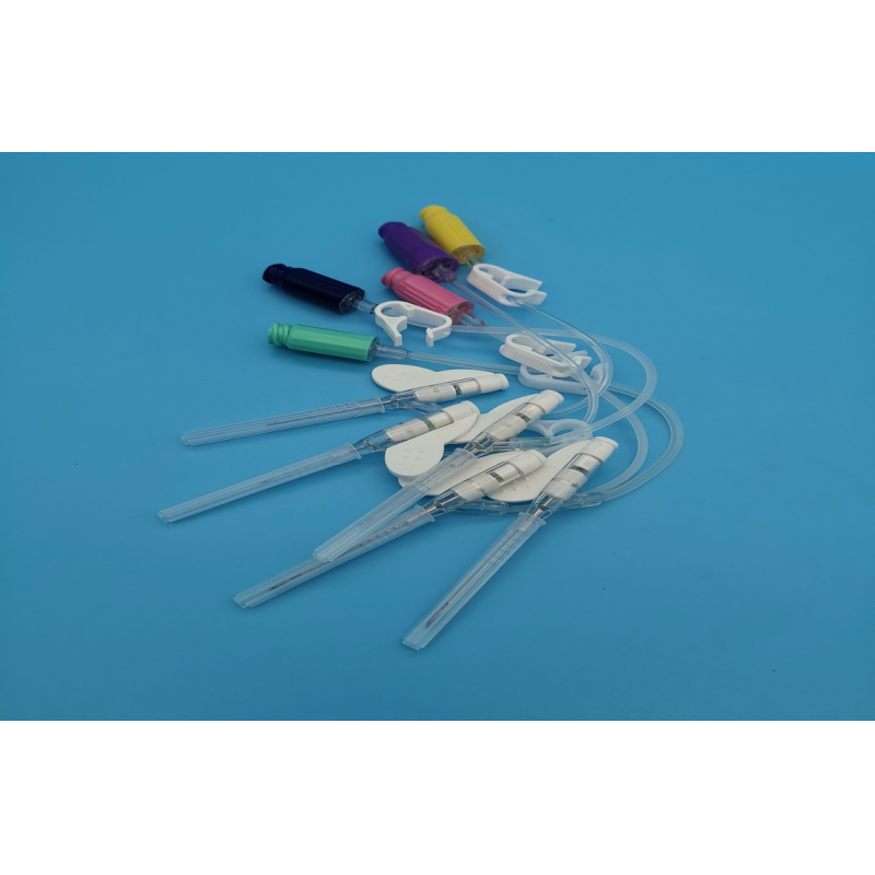Yellow Disposable IV Cannula 24G Butterfly Positive Pressure Type Pediatric Neonatal Infusion