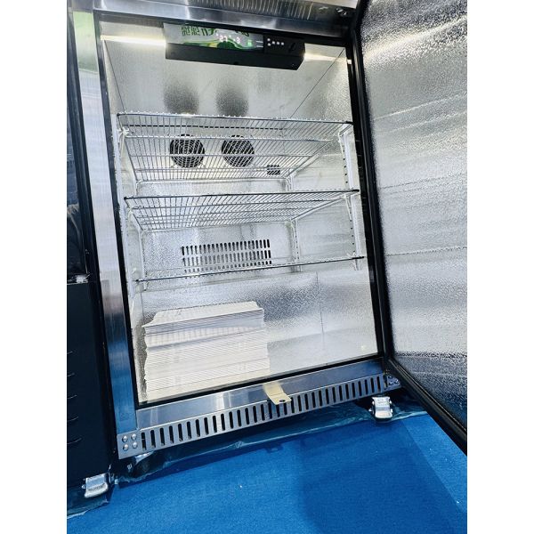 150L 168Контейнеры из нержавеющей стали твердая дверь холодильник для напитков на открытом воздухе