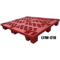 Do Virgin plástico feito sob encomenda da pálete do GV vermelho das páletes do HDPE do impacto anti
