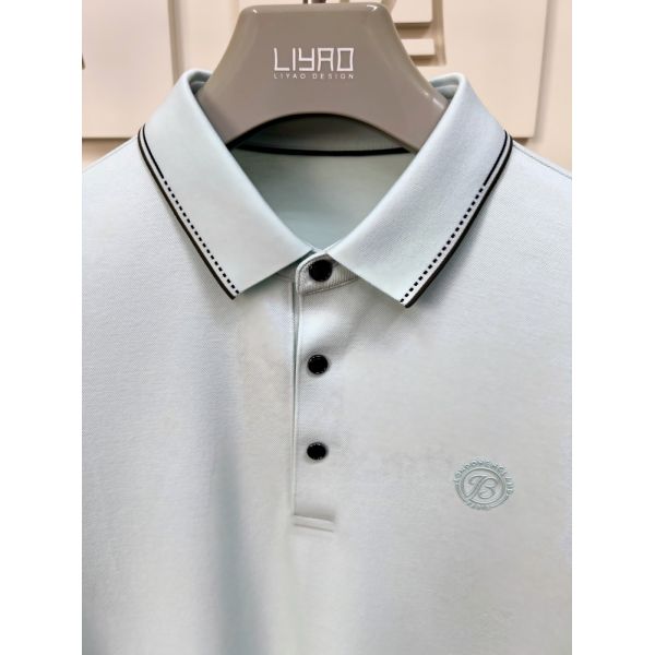 Luxury Men Polo Shirts | Minimalist Design with Contrast Collar, High - End Workmanship Men T-shirt Profession T-shirt Factory