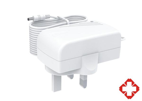 IEC/EN 60601 Certified 24W UK Plug Medical Power Supply, 12V/9V/5V/24V/36V Medical AC Adapter