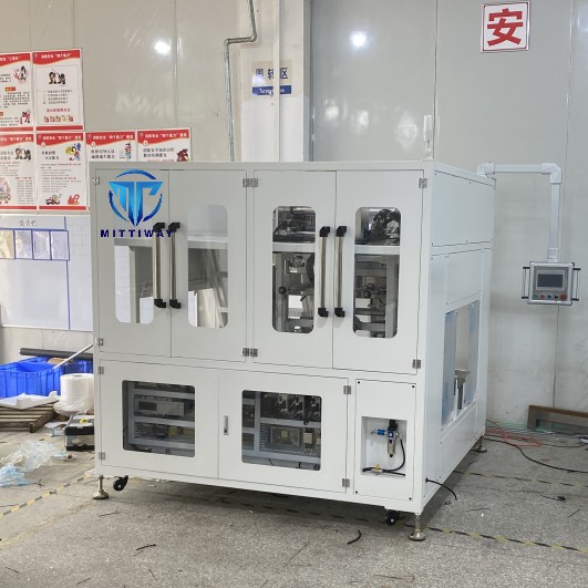 Промышленность Автоматическая мешка уплотнительная машина Streamline поли мешка вставщик