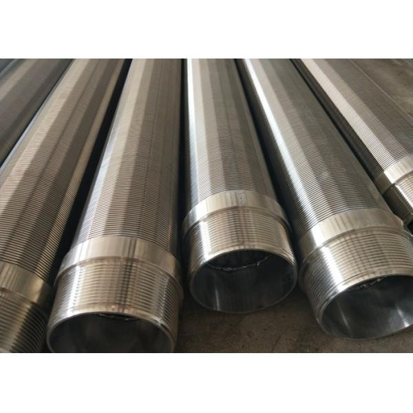 Welded Continuous Slot Screen , Corrosion Resistant Water Wire Screen