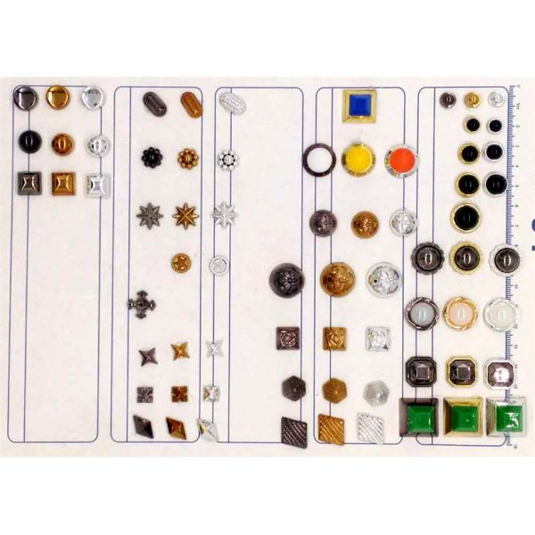 Plastic rivets, ABS plastic pearls,Various accessories /Rivets of various shapes Gun,nickle,gold 6mm 8mm 10mm 12mm