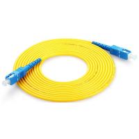 Pullovers de fibre de mode unitaire de SC/FC 1 queue de fibre de noyau 3 mètres