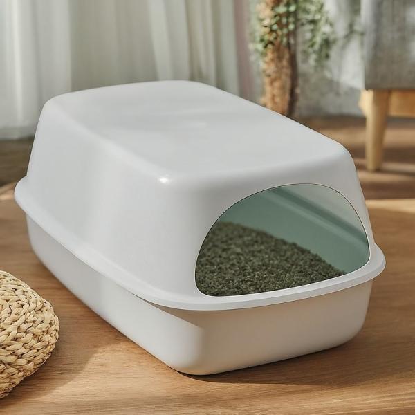 Lightweight Cat Little Box Long Lasting Plastic Indoor Litter Box