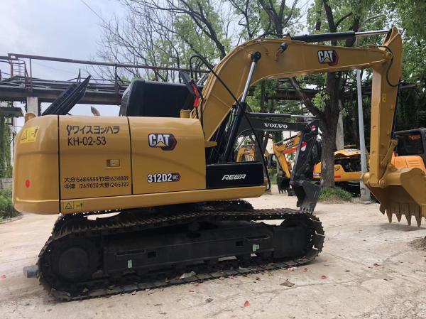 Used Cat 312D Excavator with Max Digging Radius of 2450mm and Machine Weight of 20000 kg