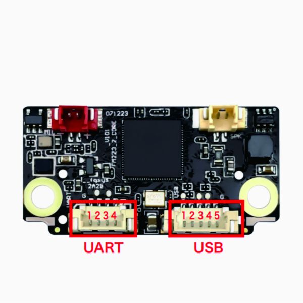 JP-FM223 Модуль камеры с двумя объективами с алгоритмом распознавания лиц 100 пользователей Точность распознавания лиц 98,85%