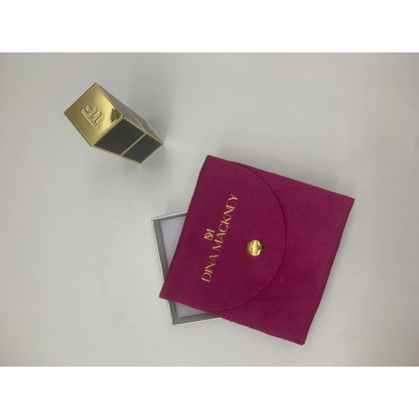 Custom Suede Environmentally Friendly Jewelry Pouch Jewelry Packaging Display Type