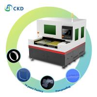 Máquina de corte de vidro a laser de frequência de pulso de 1000 khz com transmissão de rack e pinion