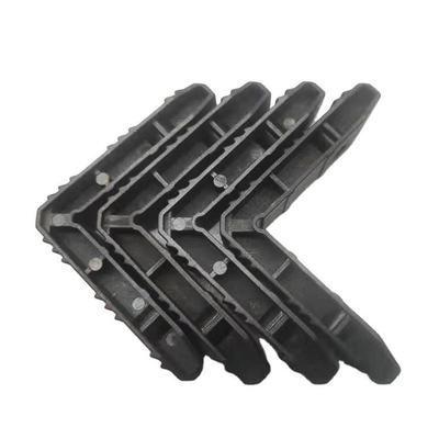 Custom 5x5 Nylon Corner Joint Hardware Sliding Door Fixtures For Furniture