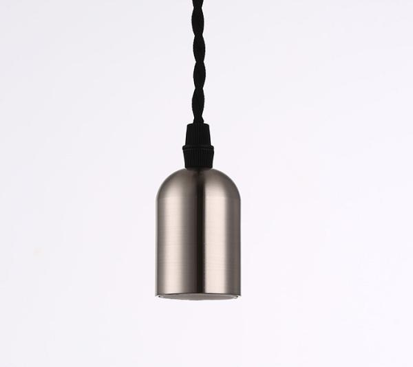 Durable Matt Black Pendant Light Socket  Ac85-265v Ce Rohs Certification