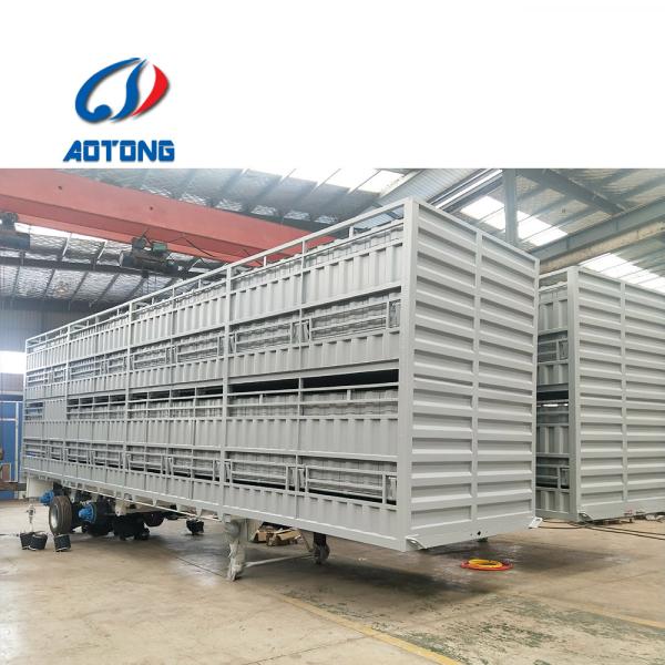 13000X2500X3800 Semi Trailer Horse Trailer Poultry Semi-Trailer with Air Suspension