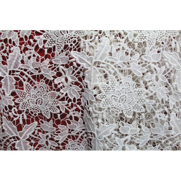 Apparel Accessories Chemical Lace Fabric Water Soluble Embroidery lace fabric