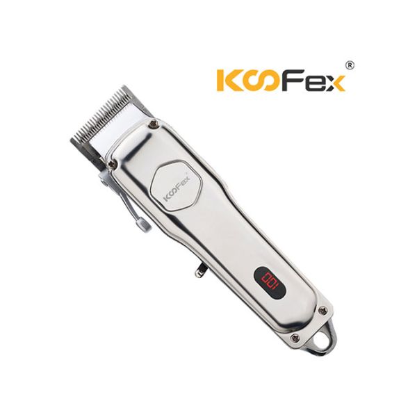 Automatic Rechargeable Electric Hair Trimmer , FCC 5W Mens Electric Hair Shavers