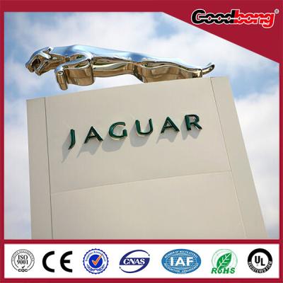 outdoor waterproof buliding pylon car shop sign