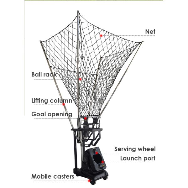 Uso exterior conectado cabo do Gym de Machine For Indoor do instrutor do tiro de basquetebol