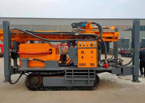 Water Well Borehole Percussion Drilling Machine  260 Meters Depth