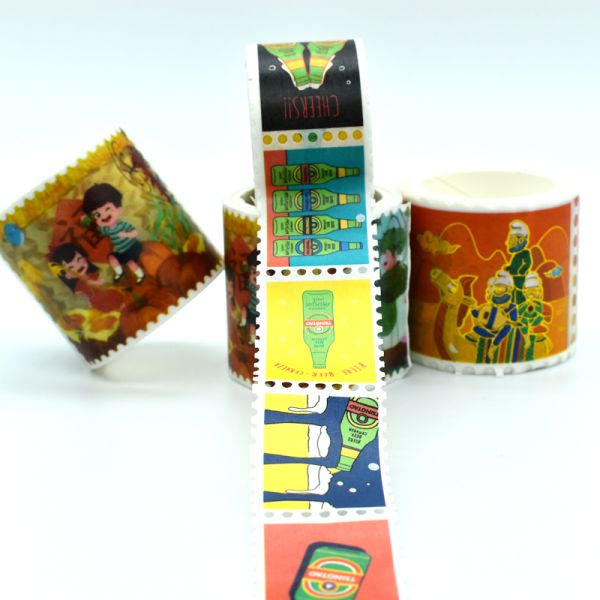 Стикеры сусального золота Uninjurious умирают отрезанная клейкая лента